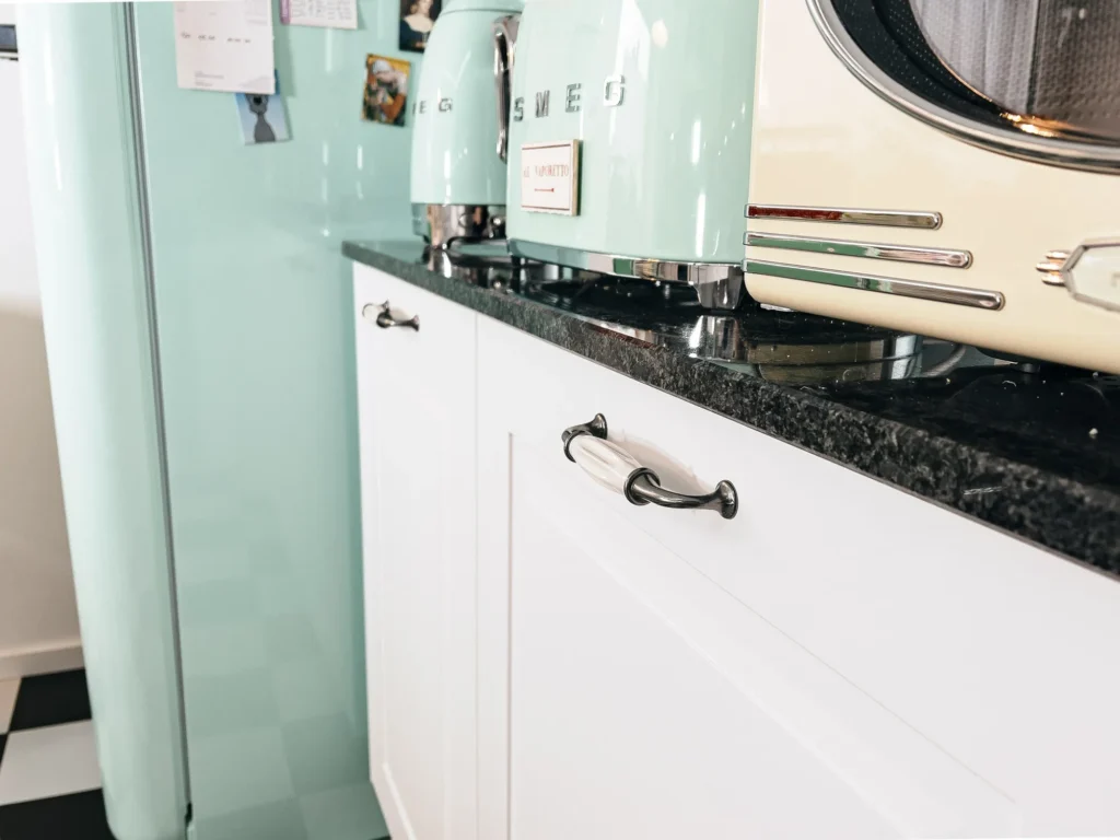 Smeg geräte in retro Küche Eppertshausen